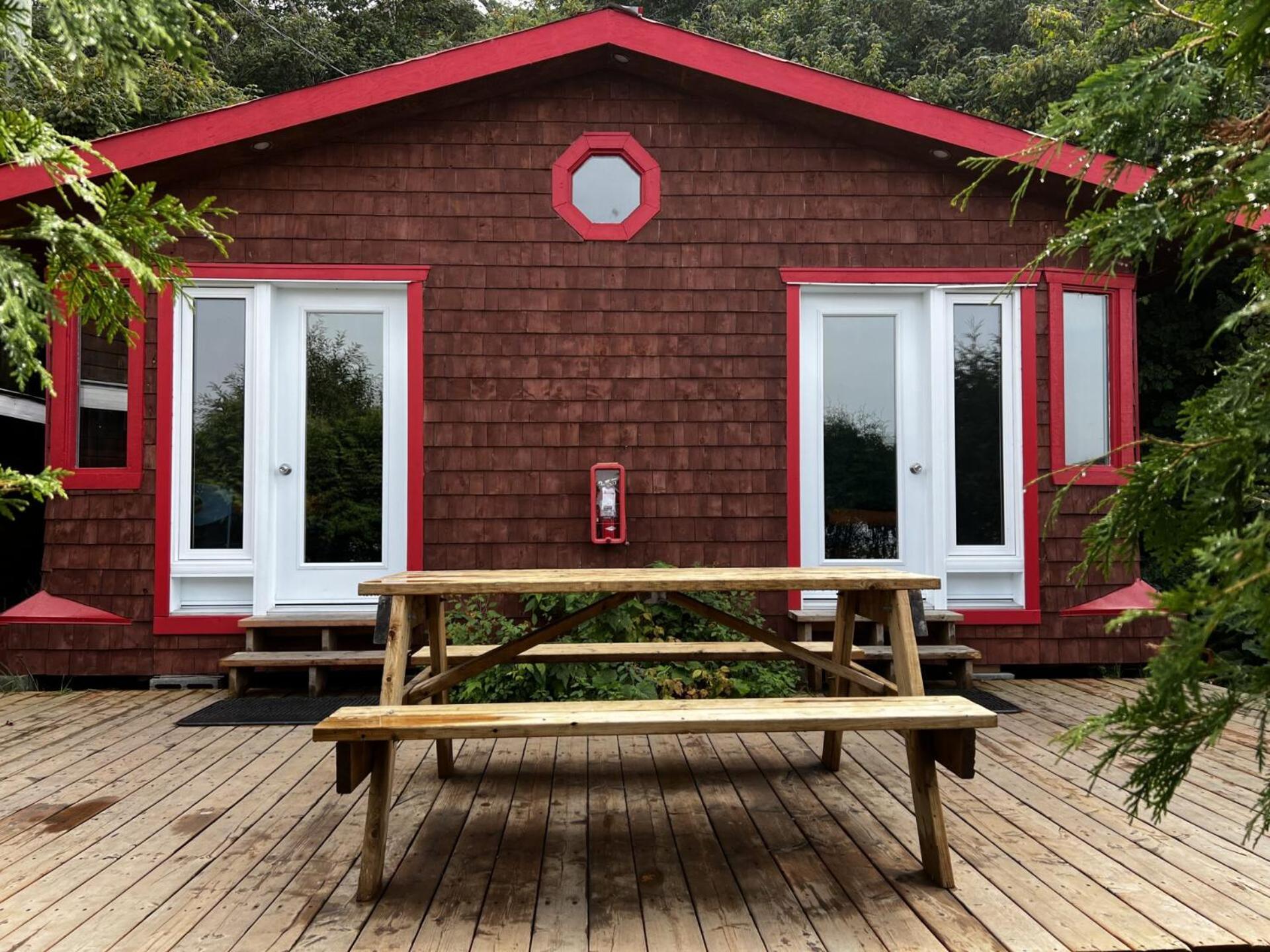 Auberge Festive Sea Shack Sainte Anne-des-Chênes Exteriör bild